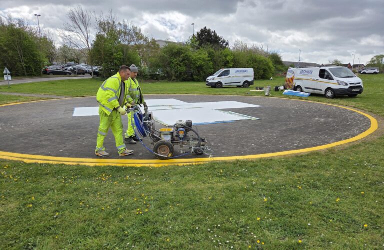 Helicopter Landing Zone Darenth Valley Hospital