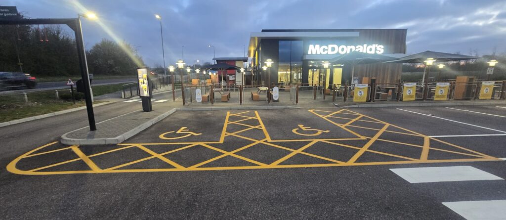 Mcdonalds Line Marking