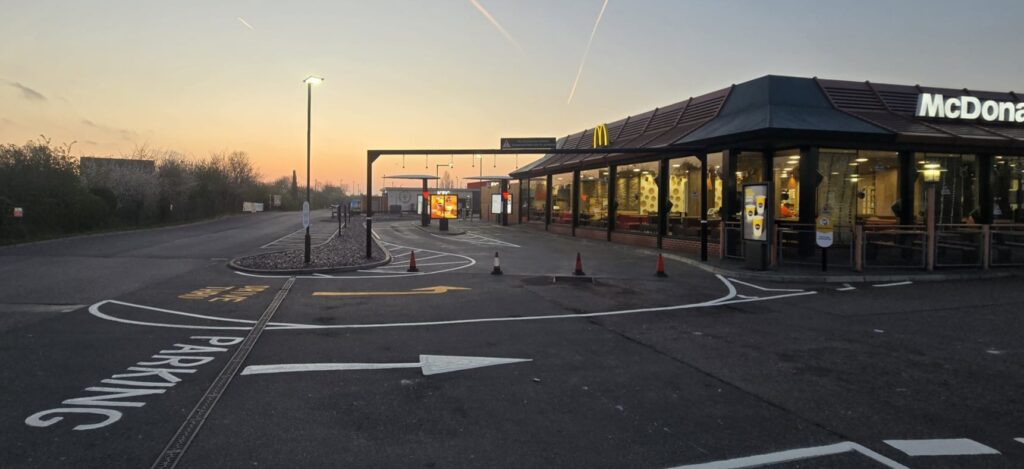 Mcdonalds Line Marking2