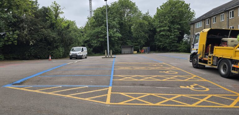 NHS Line Marking London14