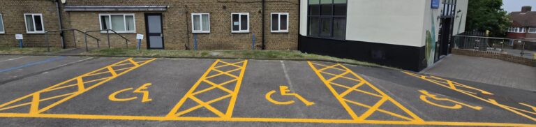 NHS Line Marking London2