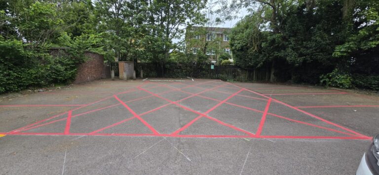 NHS Line Marking London6