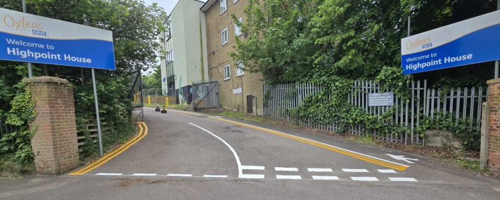 NHS Line Marking London9