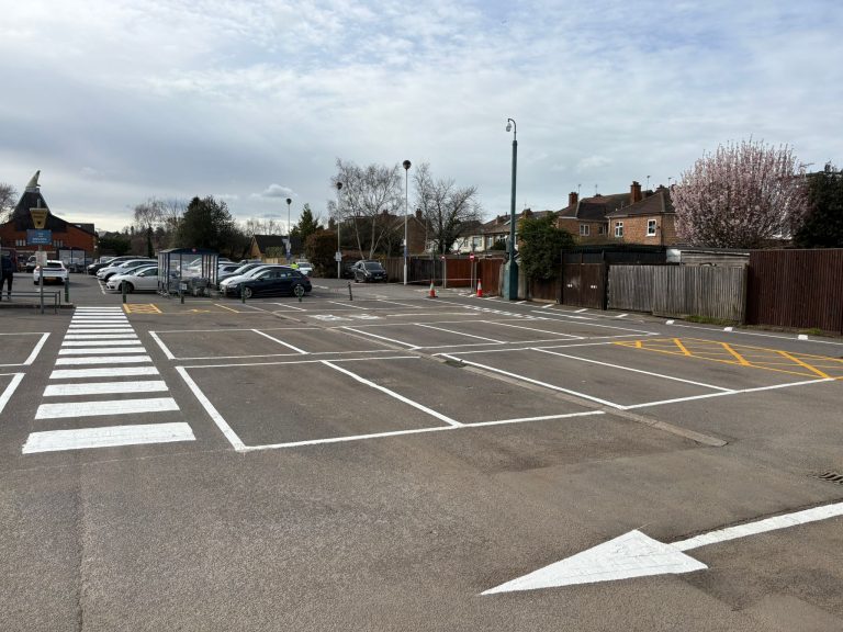 Archwayhighwayservices car park line marking3