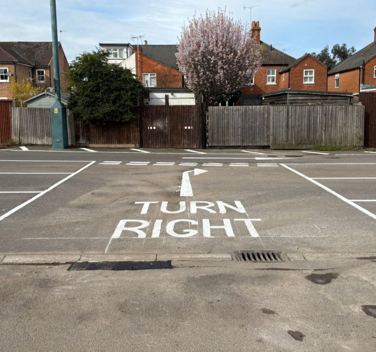 Archwayhighwayservices car park marking