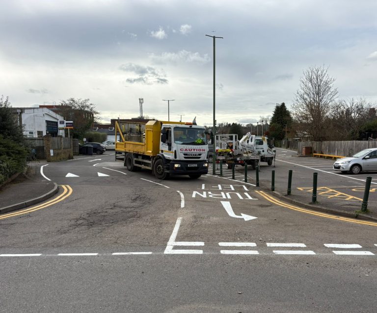 Archwayhighwayservices line marking runnymede